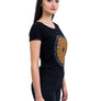 Ladies Black Sundial Tee